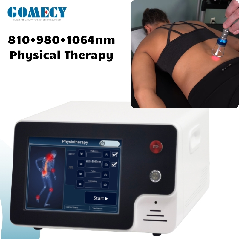 High Intensity Class IV Laser Therapy 810 980 1064nm for Chronic Pain Relief and Inflammation Management Clinical Device