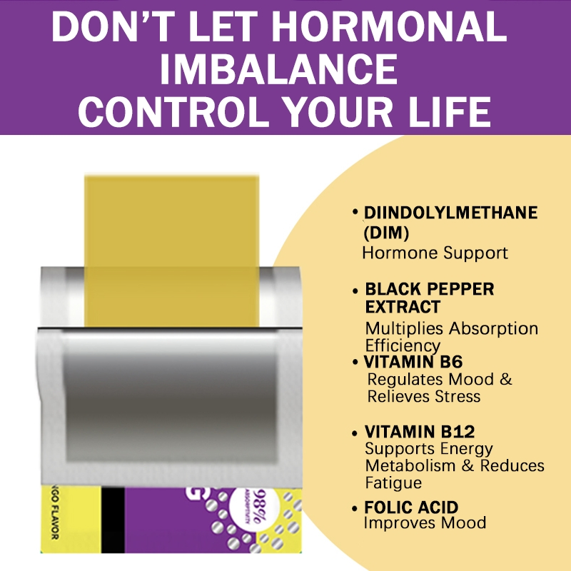 Feminine Wellness Thin Film Strips for Hormonal Harmony and Balance