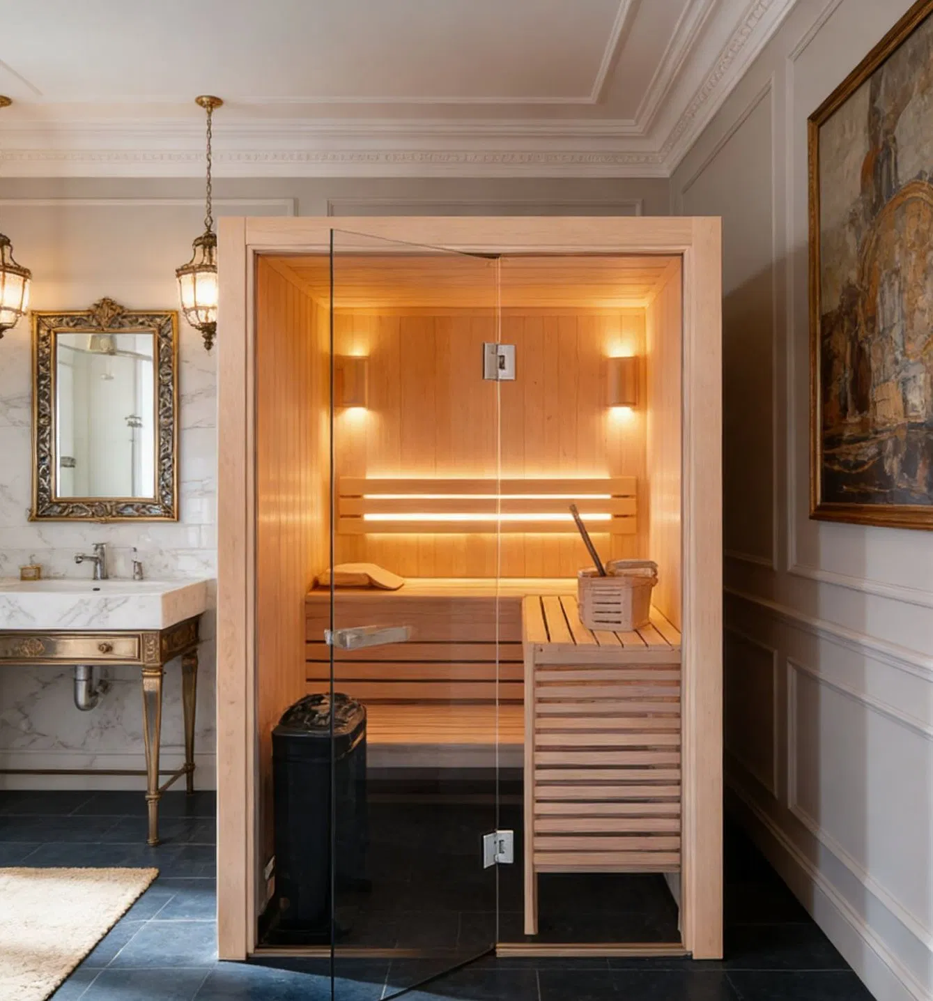 Steam Sauna Increases The Body's Basal Metabolic Rate