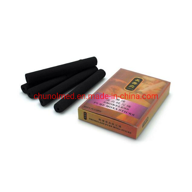Hot Selling Longevity Smokeless Moxa Roll Stick for Acupuncture Moxa Massager