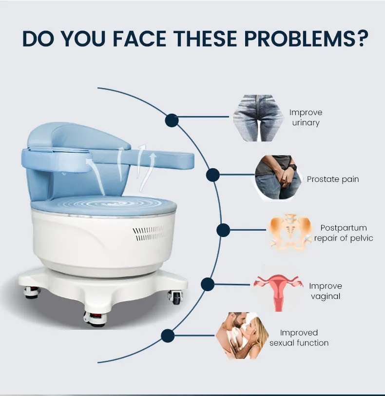 EMS Pelvic Floor Chair Detail