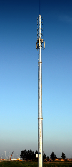 Functional Single Tube Beauty Towers in Q345 Steel and Advanced Welding Techniques