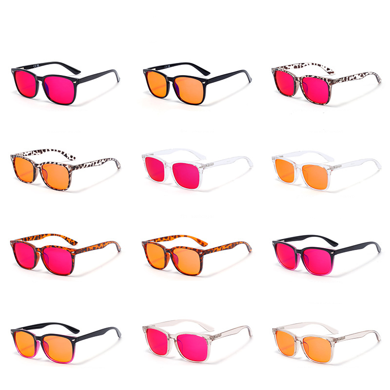 Wholesale Custom Biohacking Sun Glasses Yellow Amber Red Lens Biohack Your Sleep with Blue Light Blocking Glasses - Eyeglasses Factory