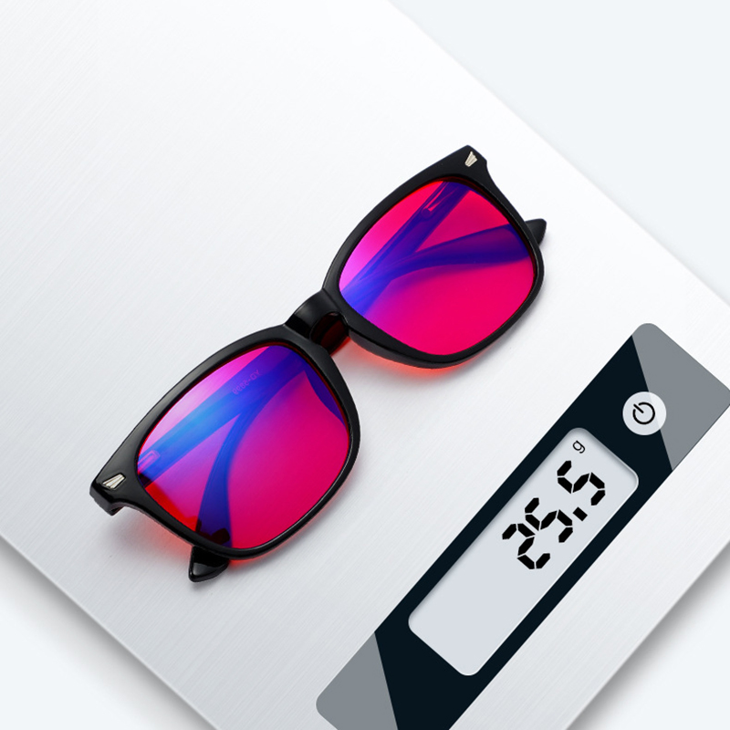 Wholesale Custom Biohacking Sun Glasses Yellow Amber Red Lens Biohack Your Sleep with Blue Light Blocking Glasses - Eyeglasses Factory