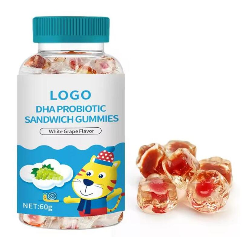 Multivitamin Gummy Probiotic Gummies for Kids Gut Health Balance Microbiome Dietary Supplement