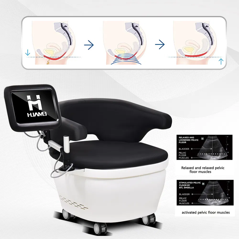 EMS Pelvic Floor Chair Muscle Stimulator Butt Lift Strengthening Postpartum Repair Pelvic Floor Chair