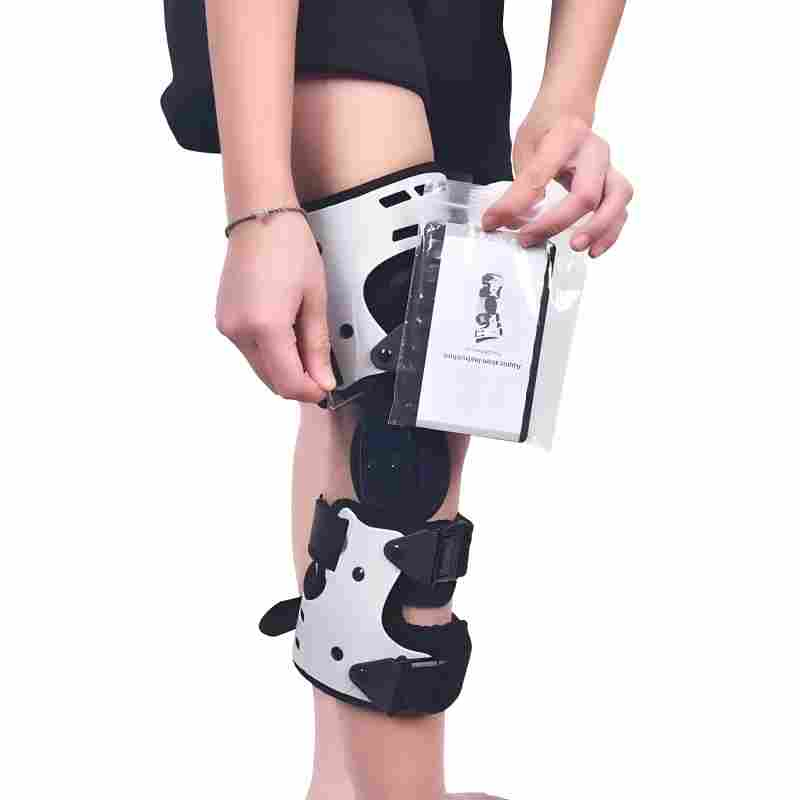 Adjustable Angle Hinged Knee Support OA Leg Support Knee Support Brace
