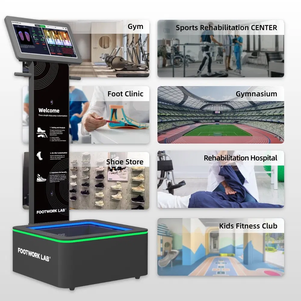 Foot Care Equipment Postural Scanning System for Full Body Alignment