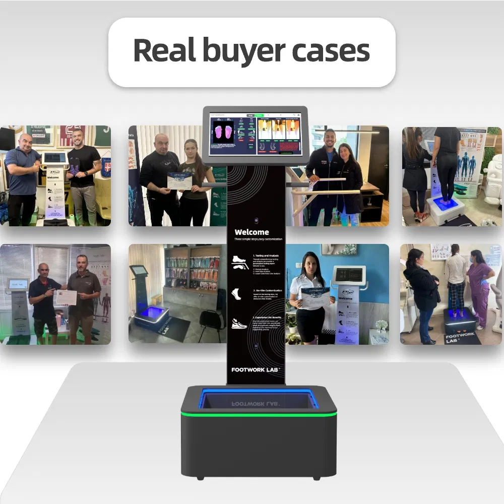 Foot Care Equipment Postural Scanning System for Full Body Alignment