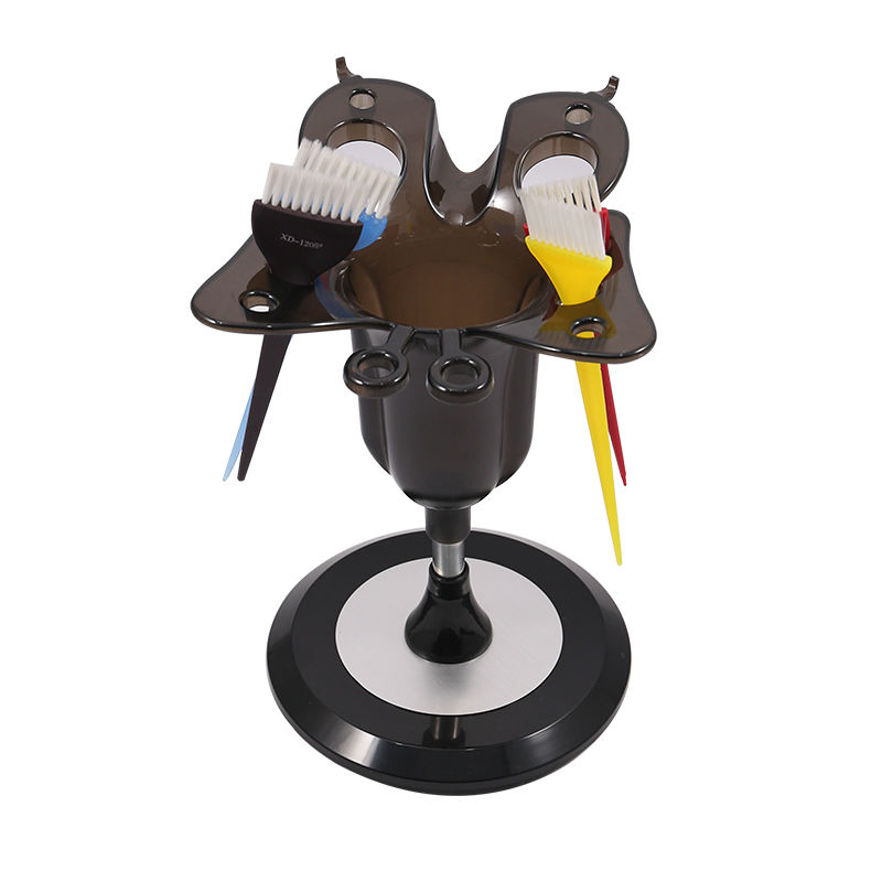 Professional Beauty Salon Equipment Hair Dryer Bracket Mulit Functional Barber Table Storage Rack Hair Dryer Stand Holder