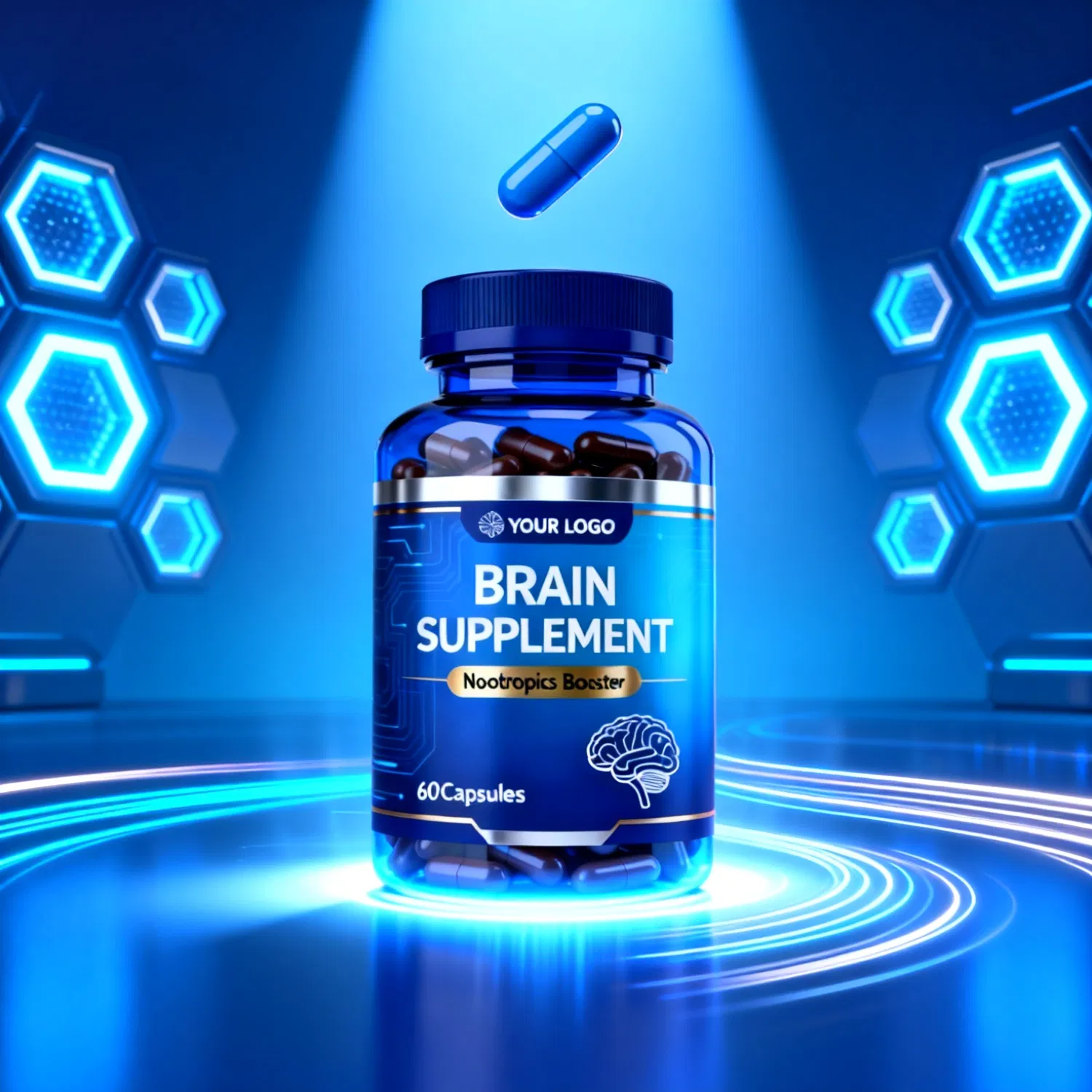 Brain Supplement Nootropics Booster for Adults' Enhanced Brain Function