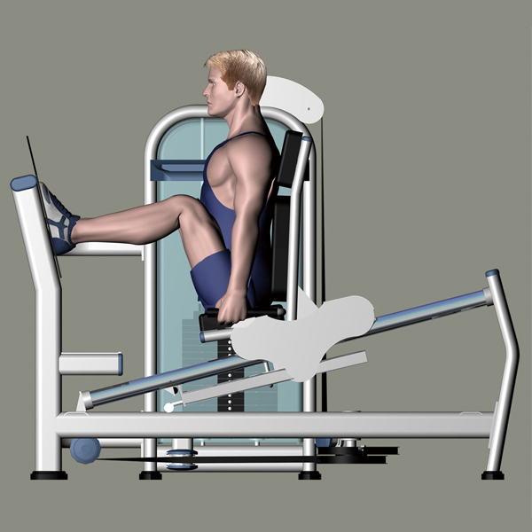 Equipment Body Exercise Sports Machine Sports Exercise Strength Machine Hack Squat