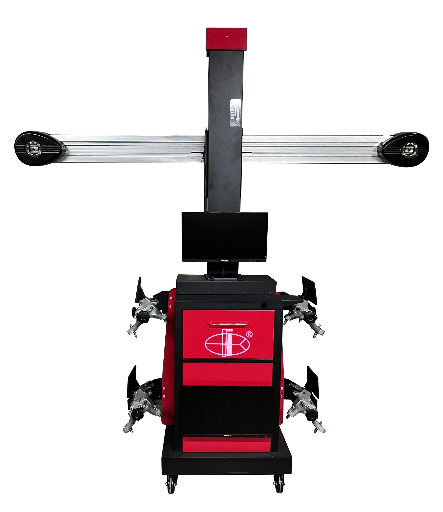 Ergonomic Wheel Alignment Tool with Advanced Features and Stand