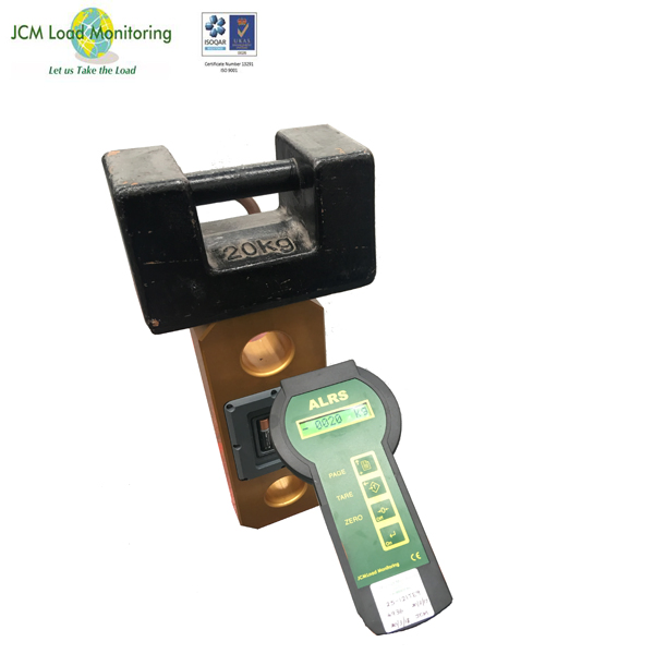 75t/750kn Wireless Pad Eyes Type Shackle Link Crane Scale Sensor