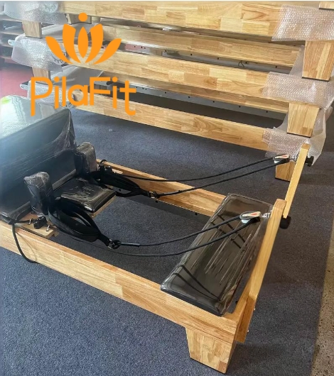 Maple Wood Factory Directly Pilates Stretching for Professional Gyms Commercial-Grade Reformer Pilates Machine for Cardio &amp; Flexibility Training