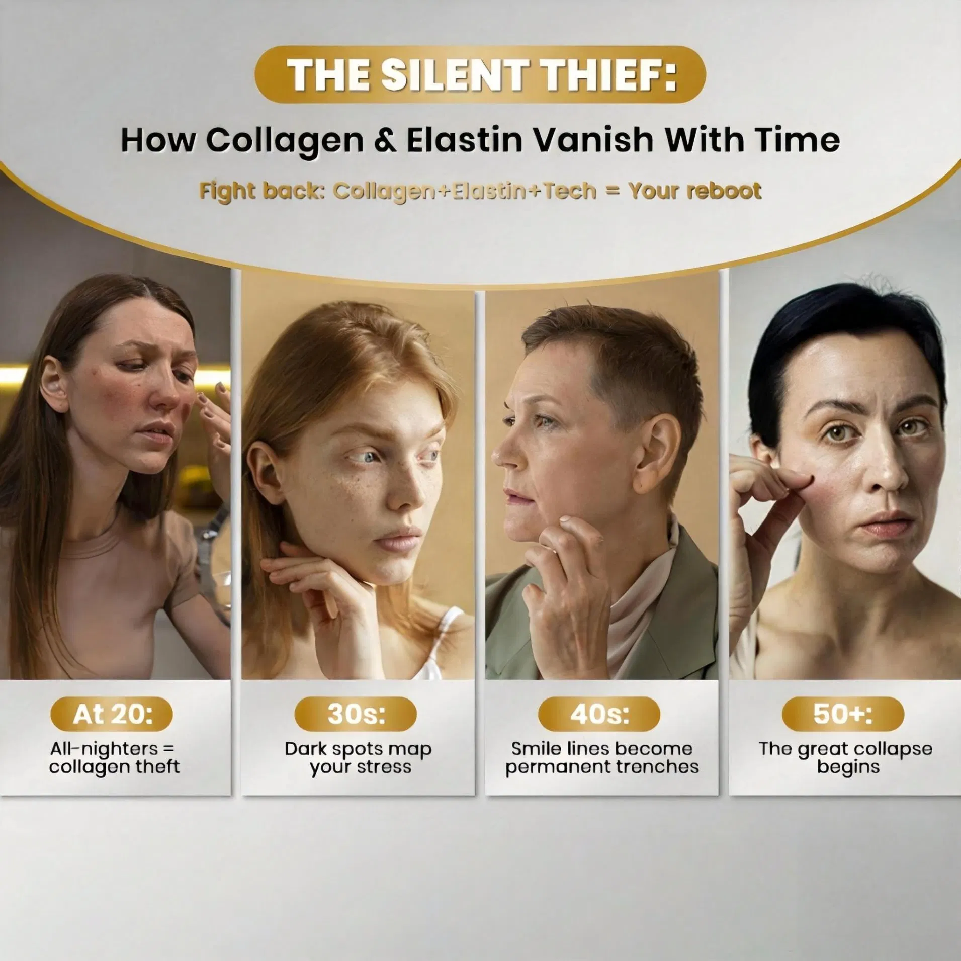 Marine Collagen Fish Skin &amp; Beauty Capsules Private Label OEM Functional Products +Zinc/Hyaluronic Acid/Biotin