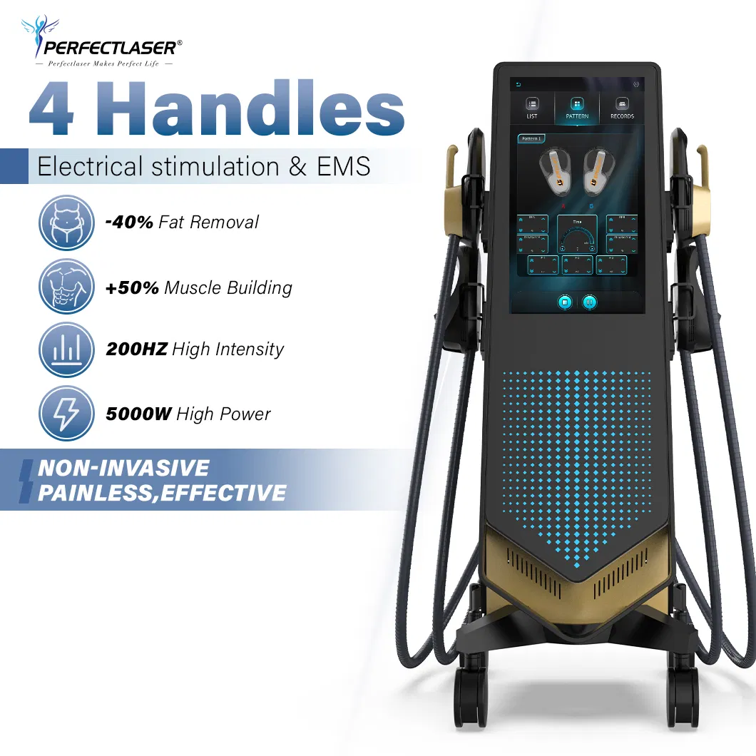 Professional 14 Tesla 5000W Power EMS Pelvic Floor Muscle Repair and Slimming Machine Price