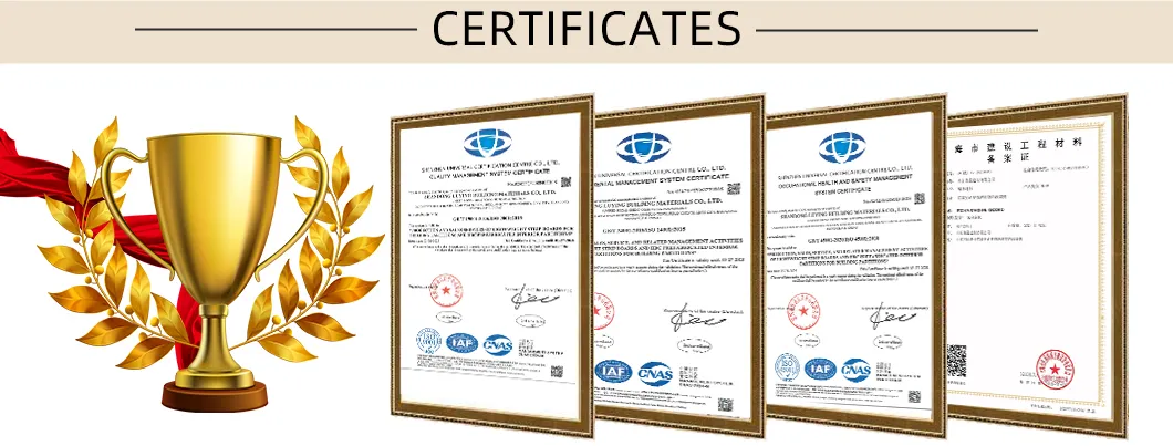 Certificates