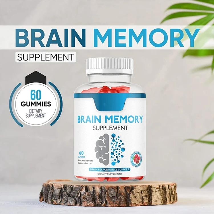 OEM Natural Memory Enhancement Gummies for Brain Health and Focus