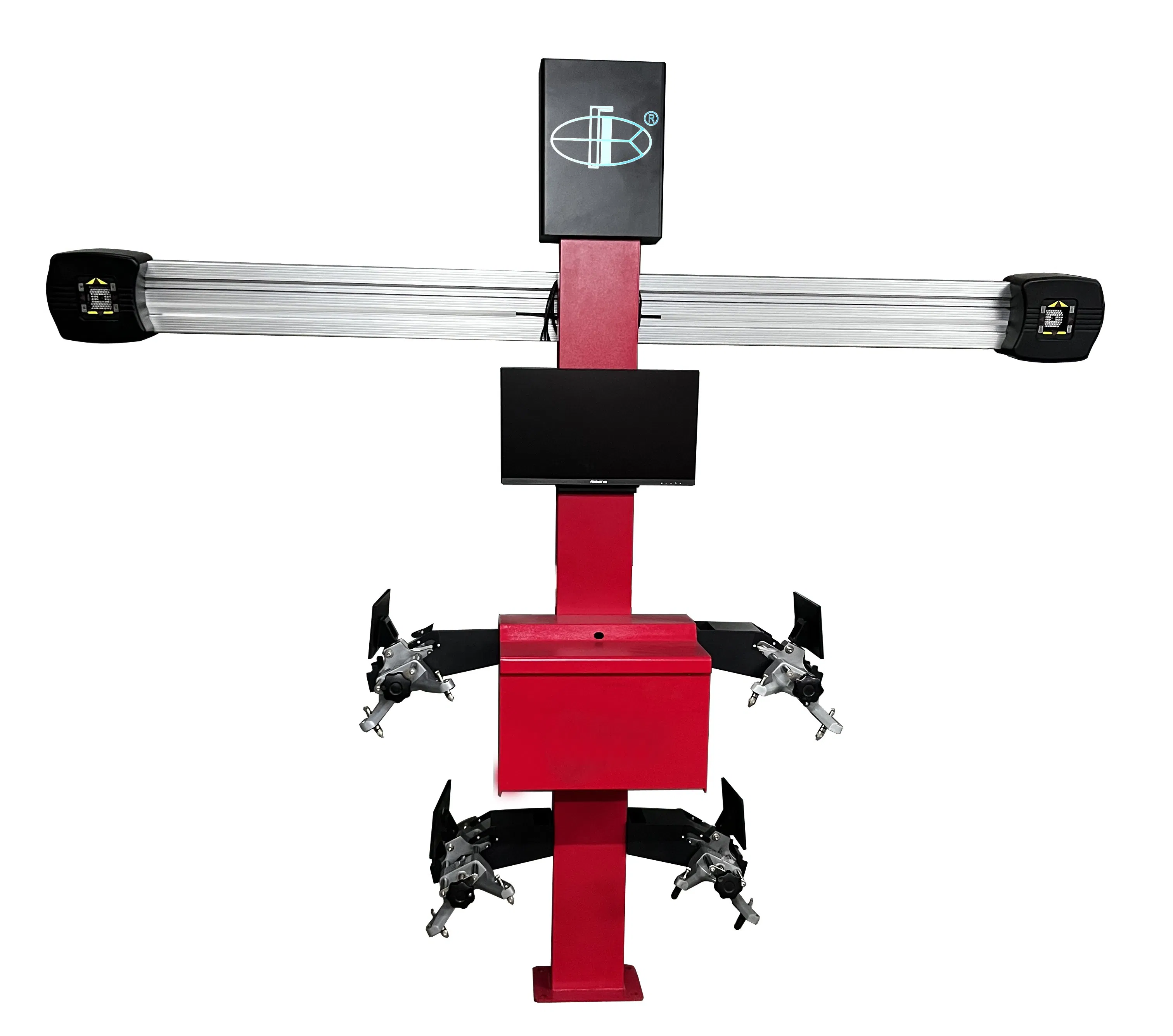 Ergonomic Wheel Alignment Tool with Advanced Features and Stand