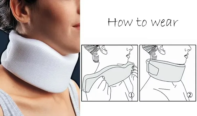 Foam Neck Collar Application