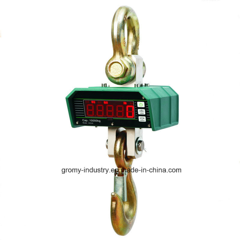 Digital Hanging Hook Ocs Crane Scale 10t