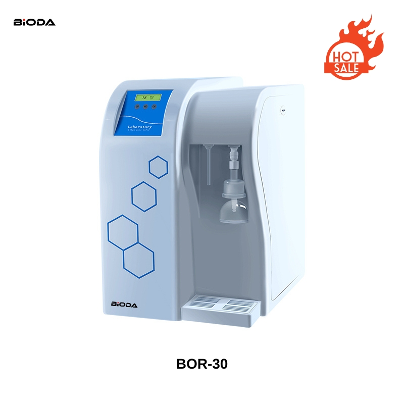 New Design Ultrapure Water Quality Monitoring 30L Water Purification System for Lab