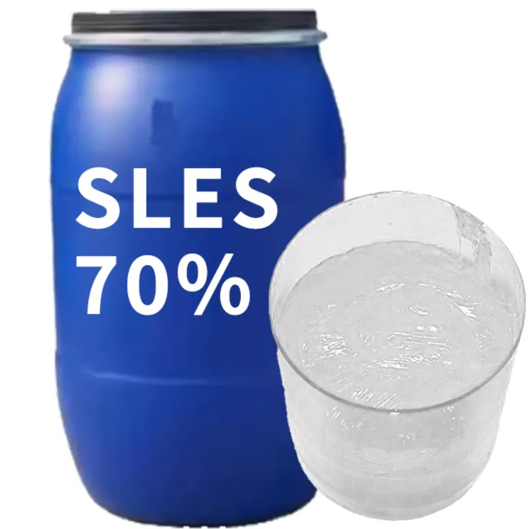 High Quality Sodium Lauryl Ether Sulphate 70% Vesicant Detergent 70% SLES Cocamidopropyl Betaine Capb CAS No 68585-34-2