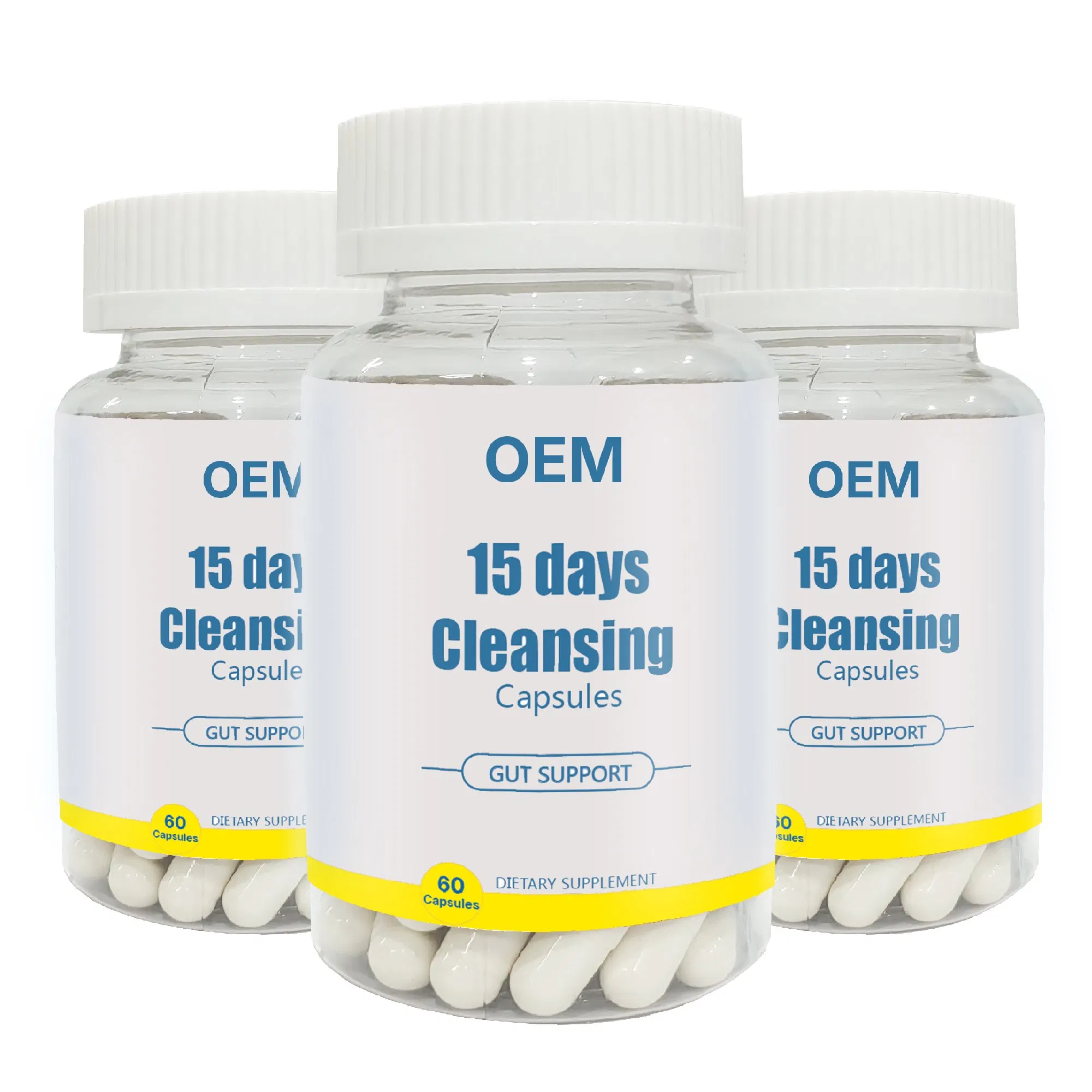 OEM Cleansing Capsules Detox Gut and Colon Intestinal Cleansing Expelling Fat Promote Gut Health Improves Digestion Colon Weight Management