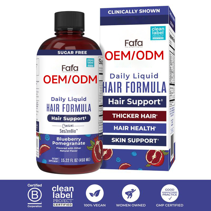 Premium Hair Growth Vitamin Drops for Thicker, Lustrous Hair