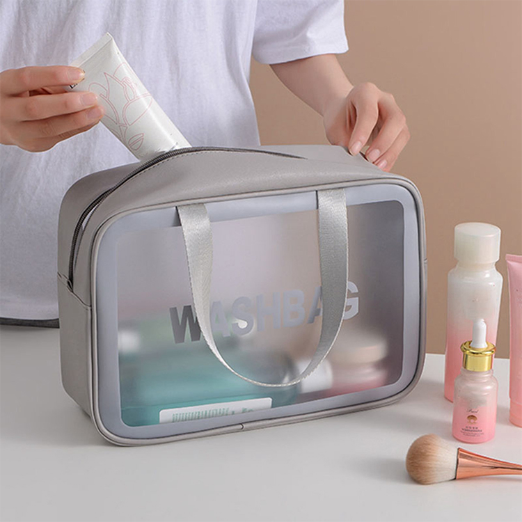 Functional Large Space PVC Makeup Organizer for Beauty Essentials