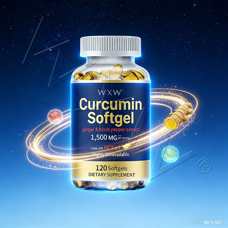 Popuar Custom Curcumin Softgels for Enhanced Joint Flexibility and Comfort
