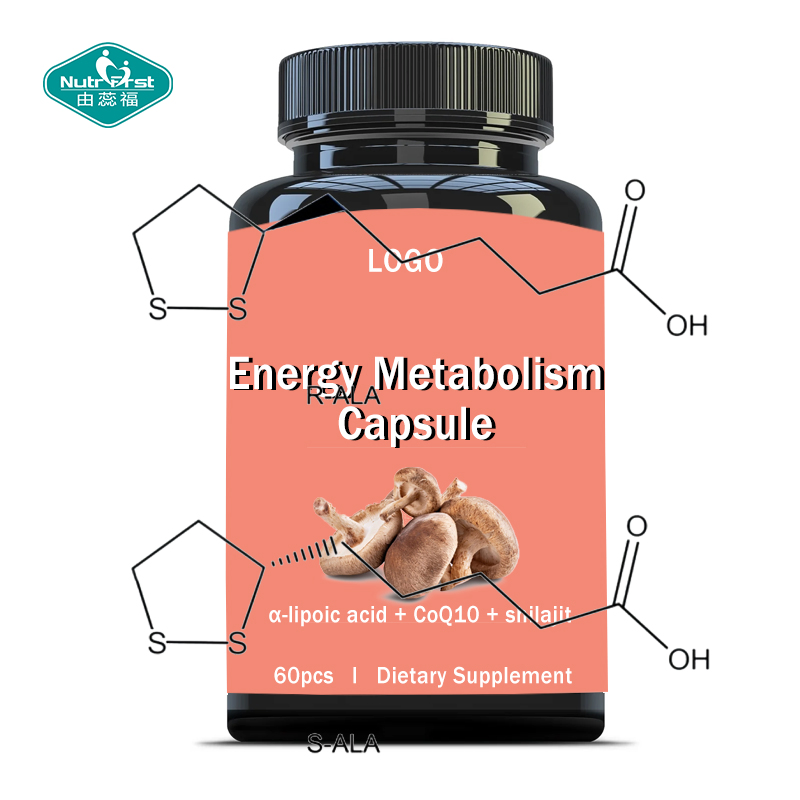 OEM Herb Plant Blend Sustained Energy Metabolic Activation Vegan Capsules