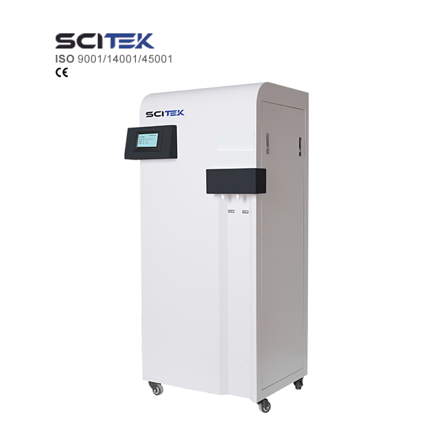 SCITEK Laboratory Ultrapure Water Purifier with Sterilizer Lamp,Heat Source Removal Column