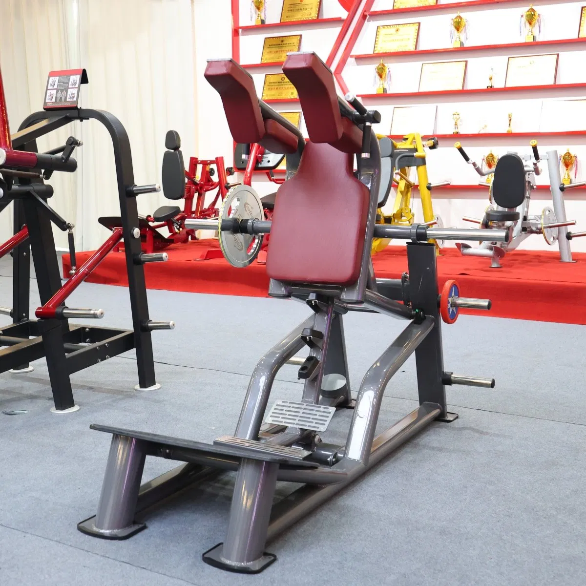 Multifunctional Fitness Hack Squat Machine Squat Rack Gym Strength Equipment Bodybuilding Equipment