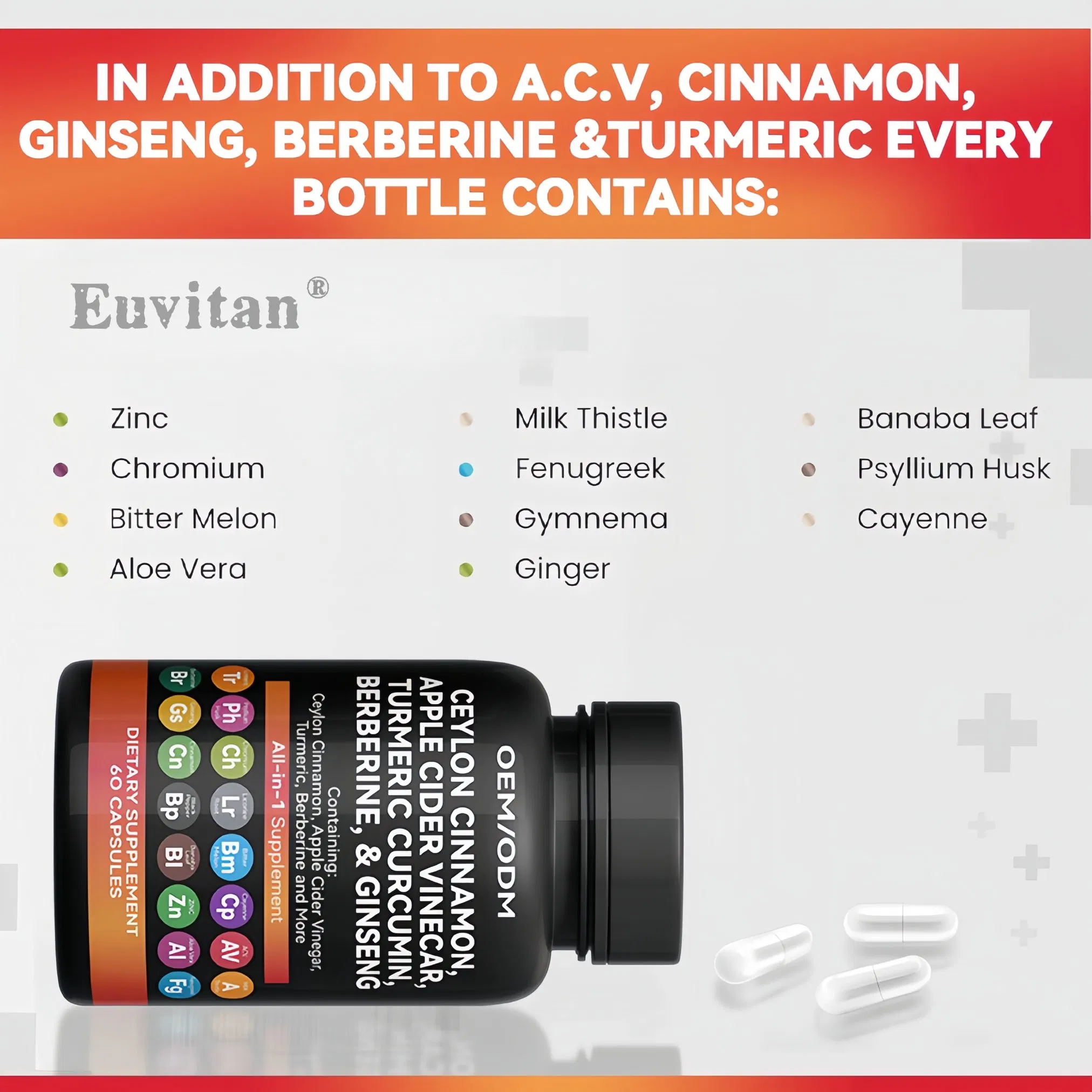 Marine Collagen Fish Skin &amp; Beauty Capsules Private Label OEM Functional Products +Zinc/Hyaluronic Acid/Biotin