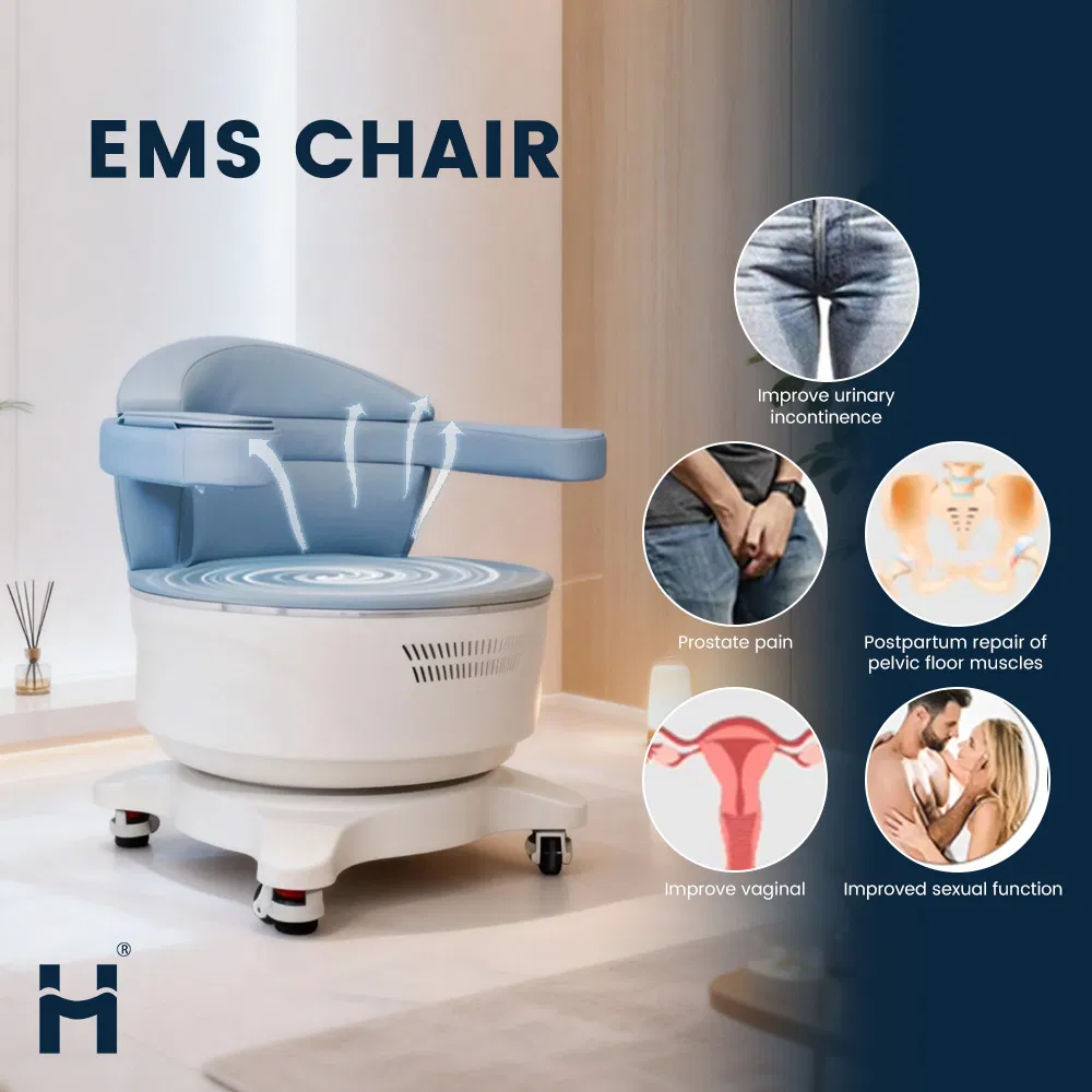 Non-Invasive Muscle Magnetic Muscle Stimulator Treat Urinary Incontinence EMS Pelvic Floor Chair