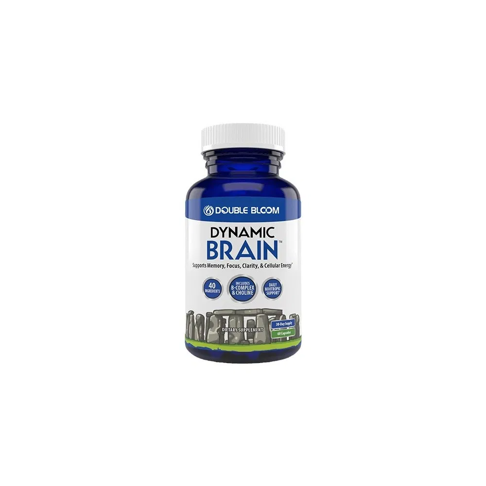 Source Factory Dynamic Brain Supplement Capsules - with Choline and Phosphatidylserine for Cognitive Support