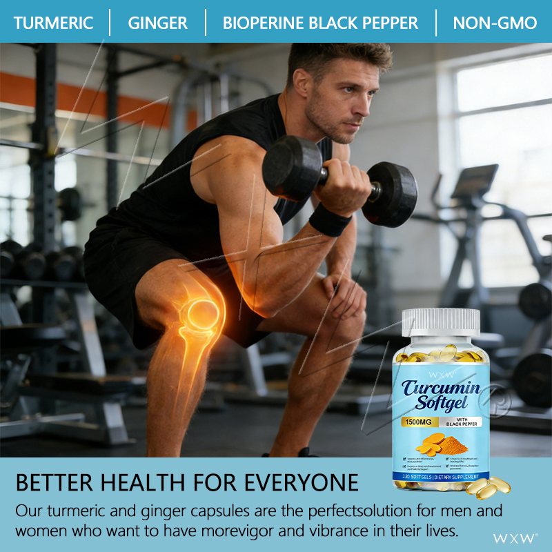 Curcumin Infusion Softgels for Superior Joint Comfort and Flexibility