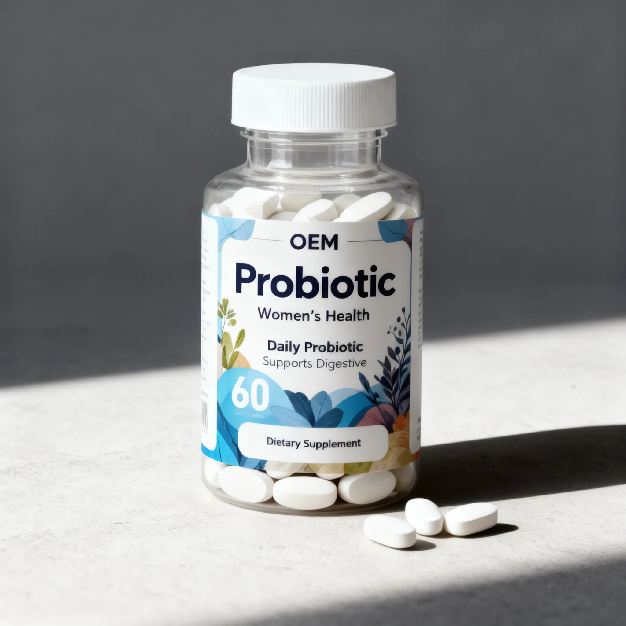 Probiotic Tablets for Immune Support Daily Microbiome Balance Wholesale OEM Healthcare Product