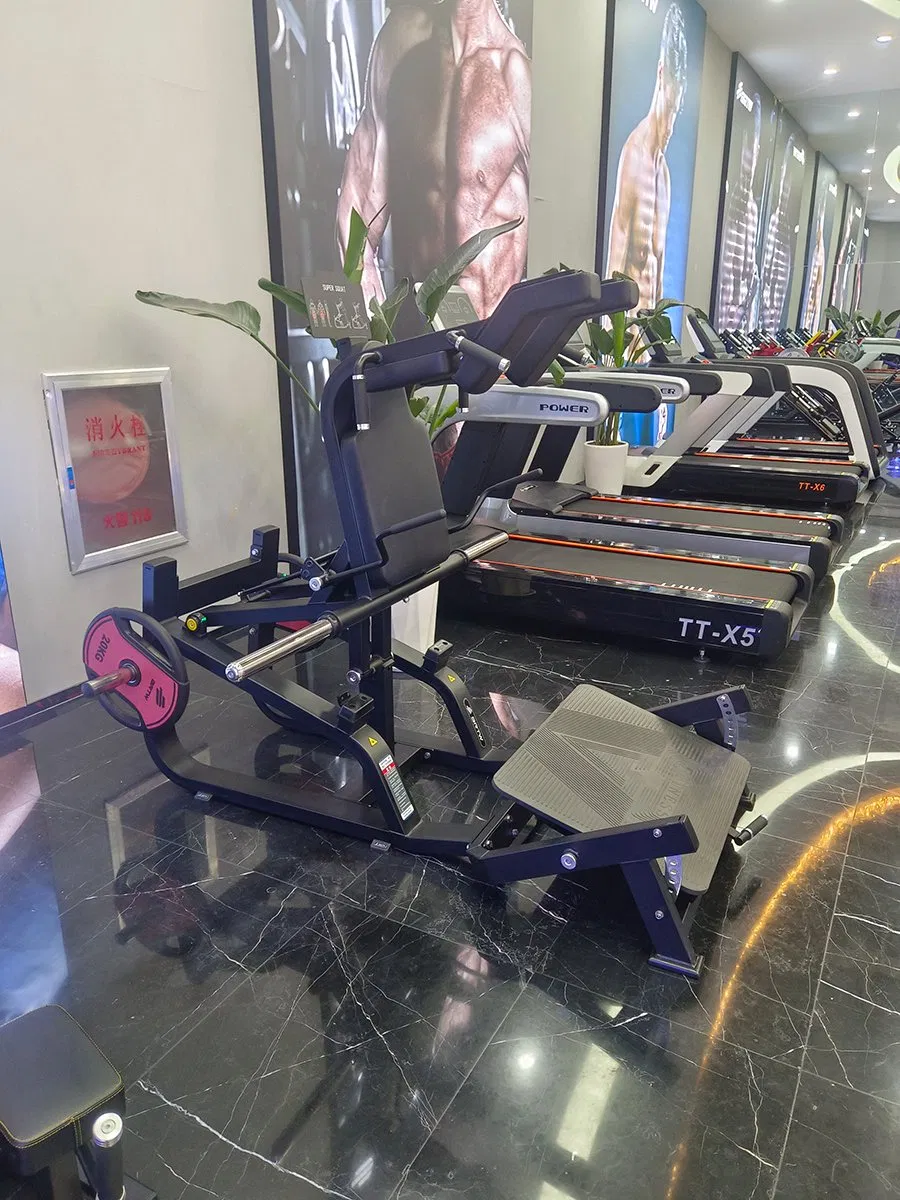 Squat Machine Gym Equipment Super Hack Squat Leg Training Commercial Multi Functional Fitness Equipment