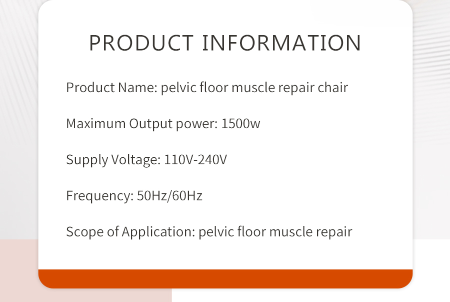 Practical Home Electrical Stimulation Urinary Incontinence Electromagnetic Pelvic Floor Muscle Machine