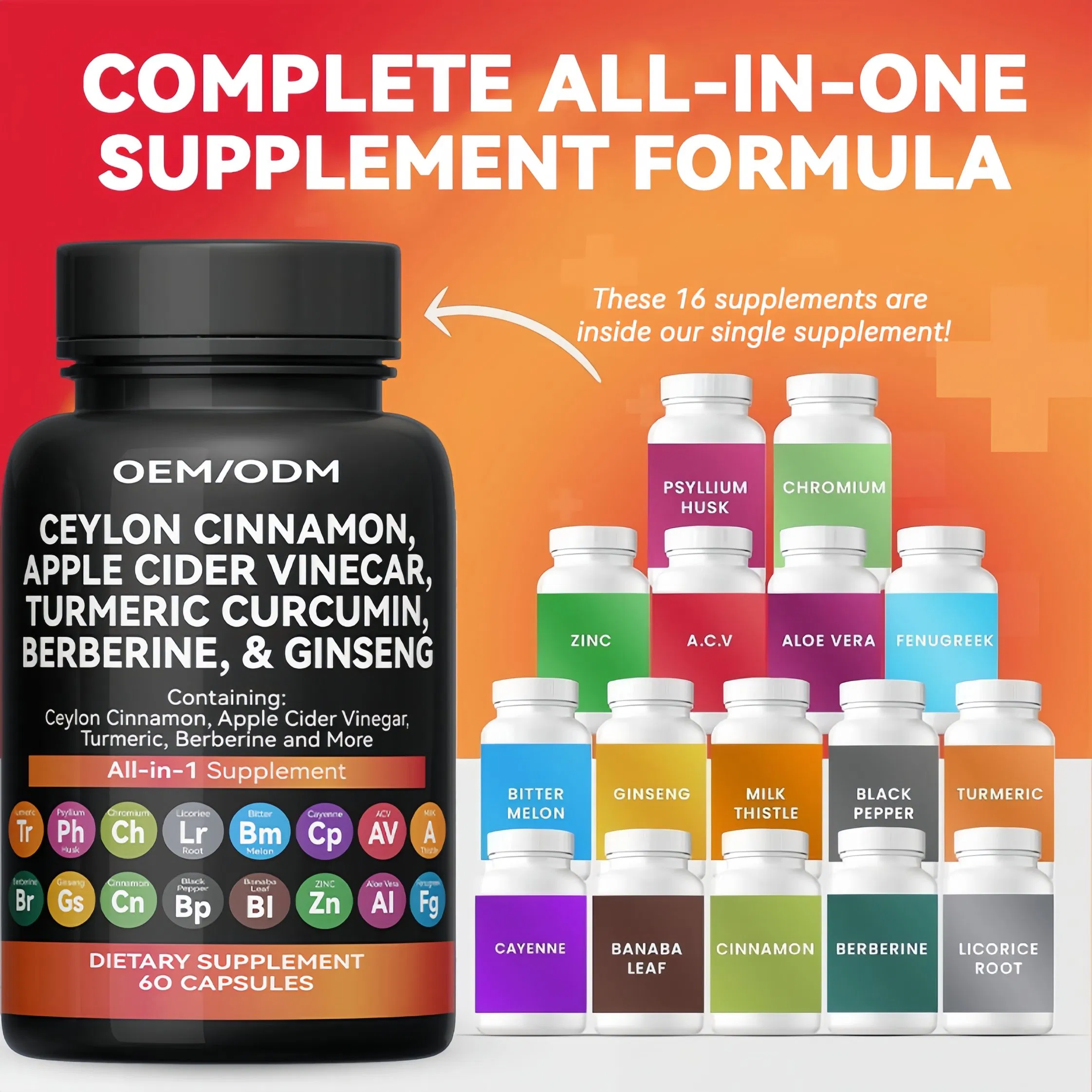 Marine Collagen Fish Skin &amp; Beauty Capsules Private Label OEM Functional Products +Zinc/Hyaluronic Acid/Biotin