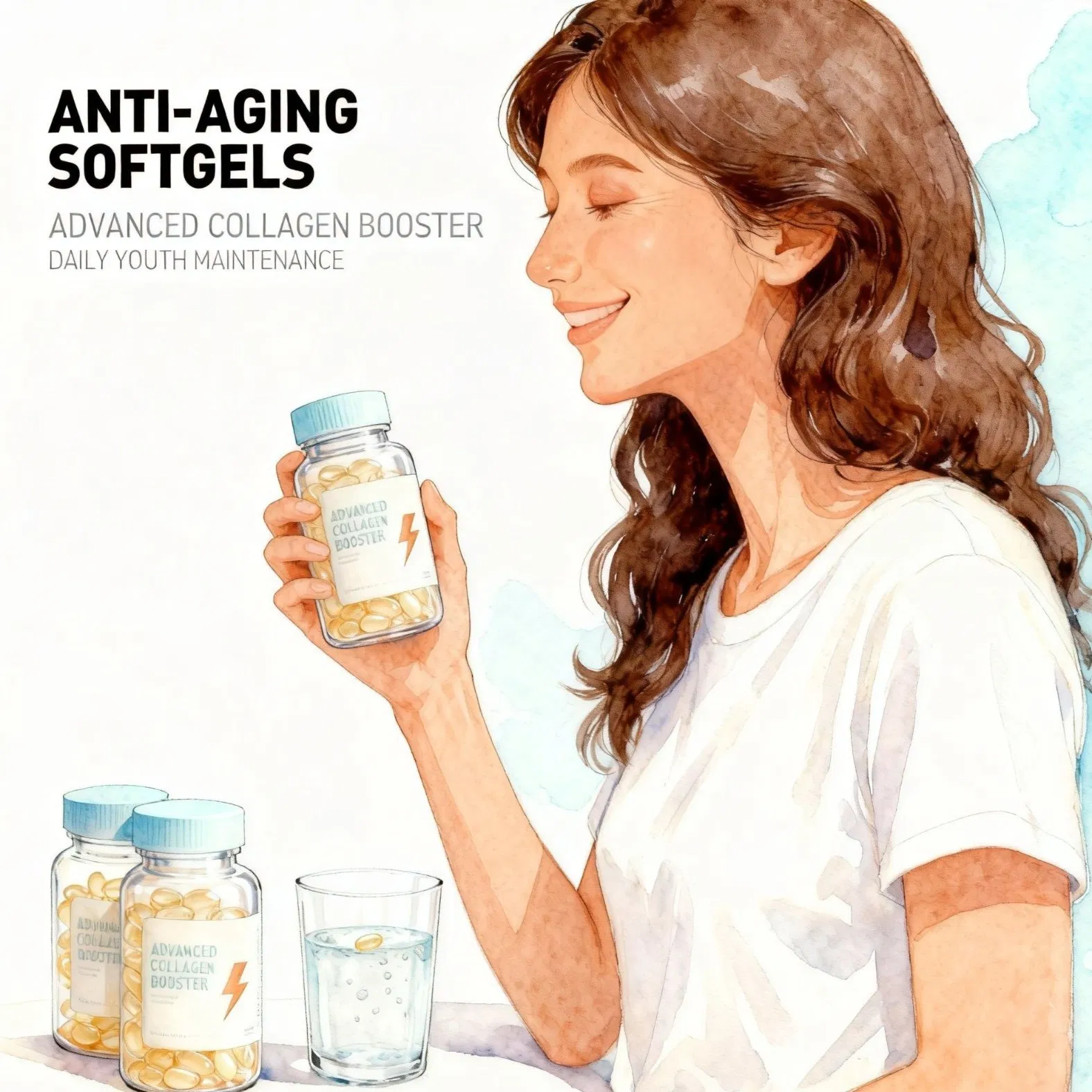 Sirtuin-Activating Longevity Softgels with Resveratrol, Quercetin &amp; Green Tea Extract