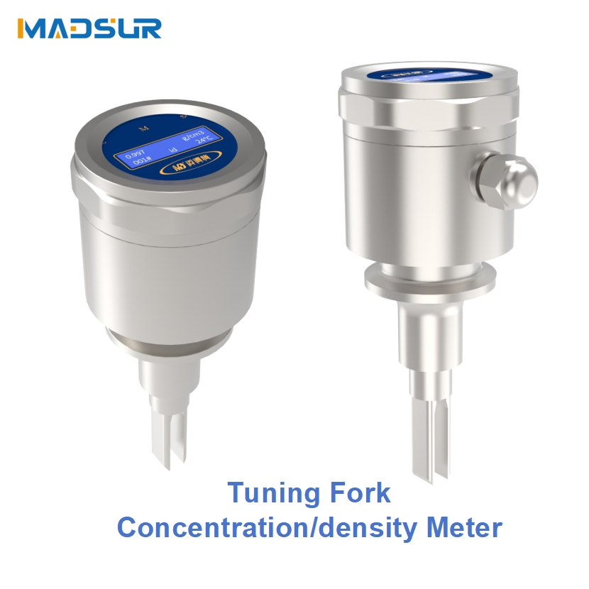 Compact Tuning Fork Meter for Density, Concentration, Baume Scale, Sugar Content, Solids