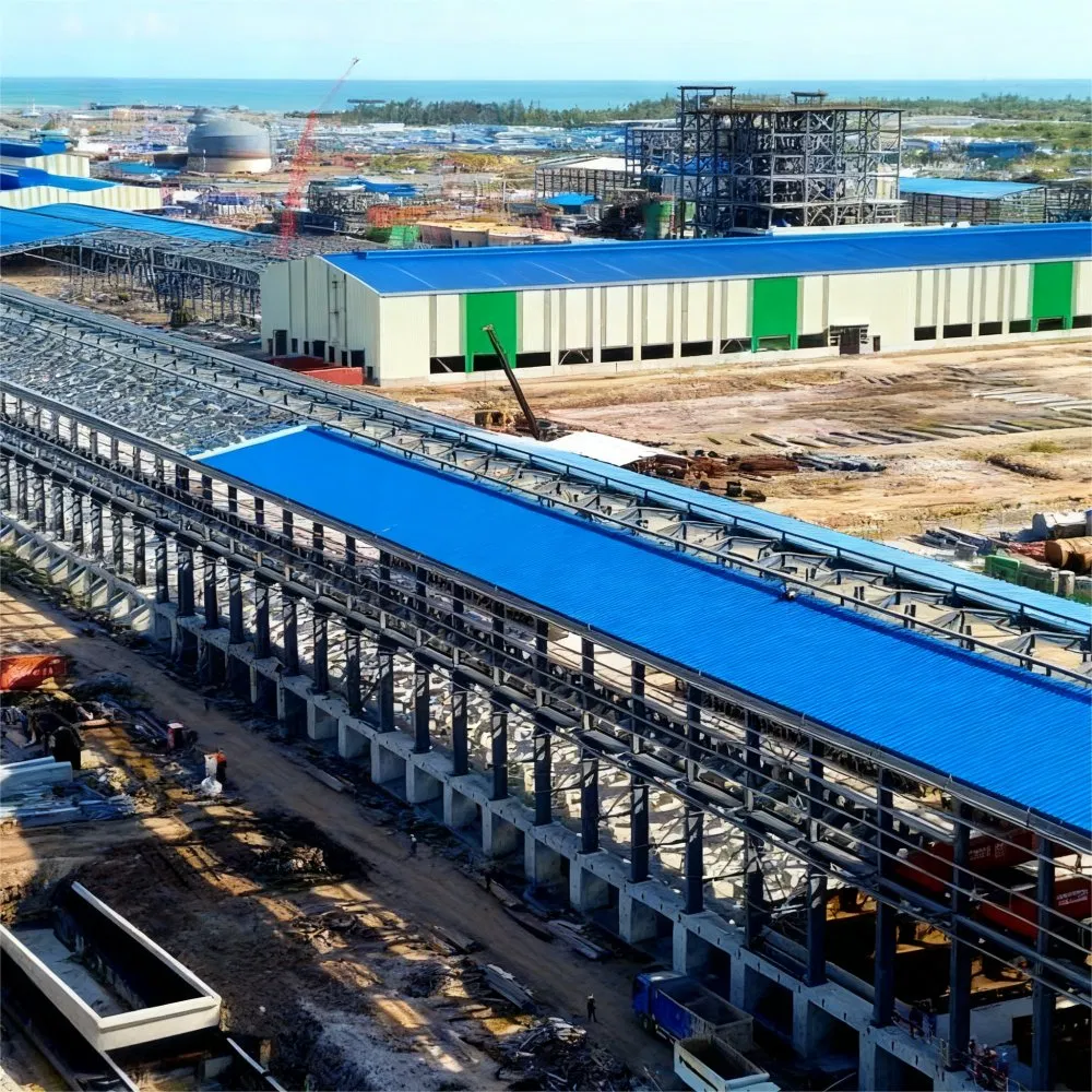 Modern Steel Structure Wellness Retreat Center with Therapeutic Facilities for Health Restoration Steel Construction