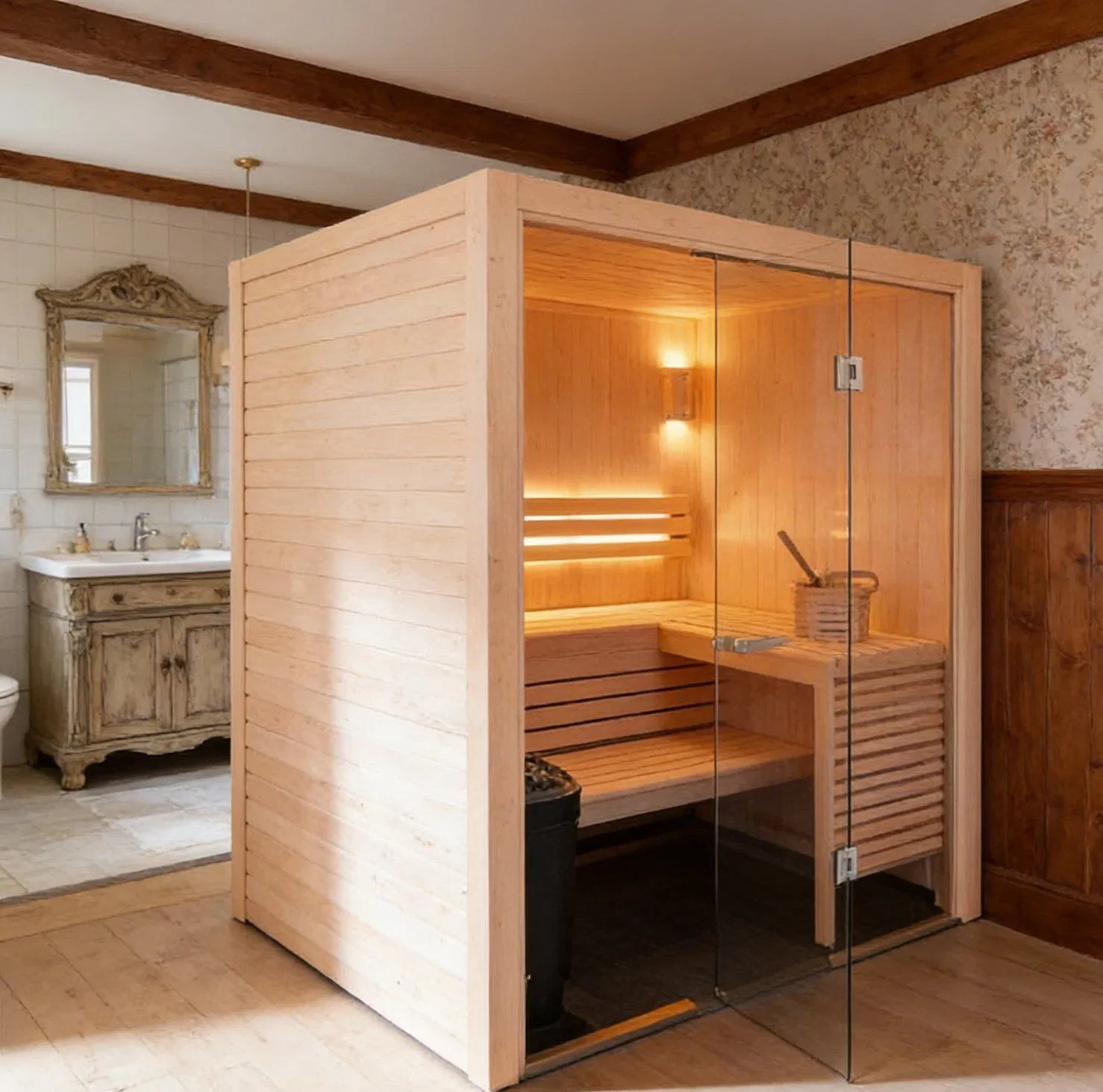 Steam Sauna Increases The Body's Basal Metabolic Rate