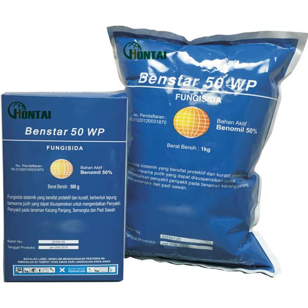 High Quality Broad Spectrum Fungicide Benomyl 95%Tc, 50%Wp