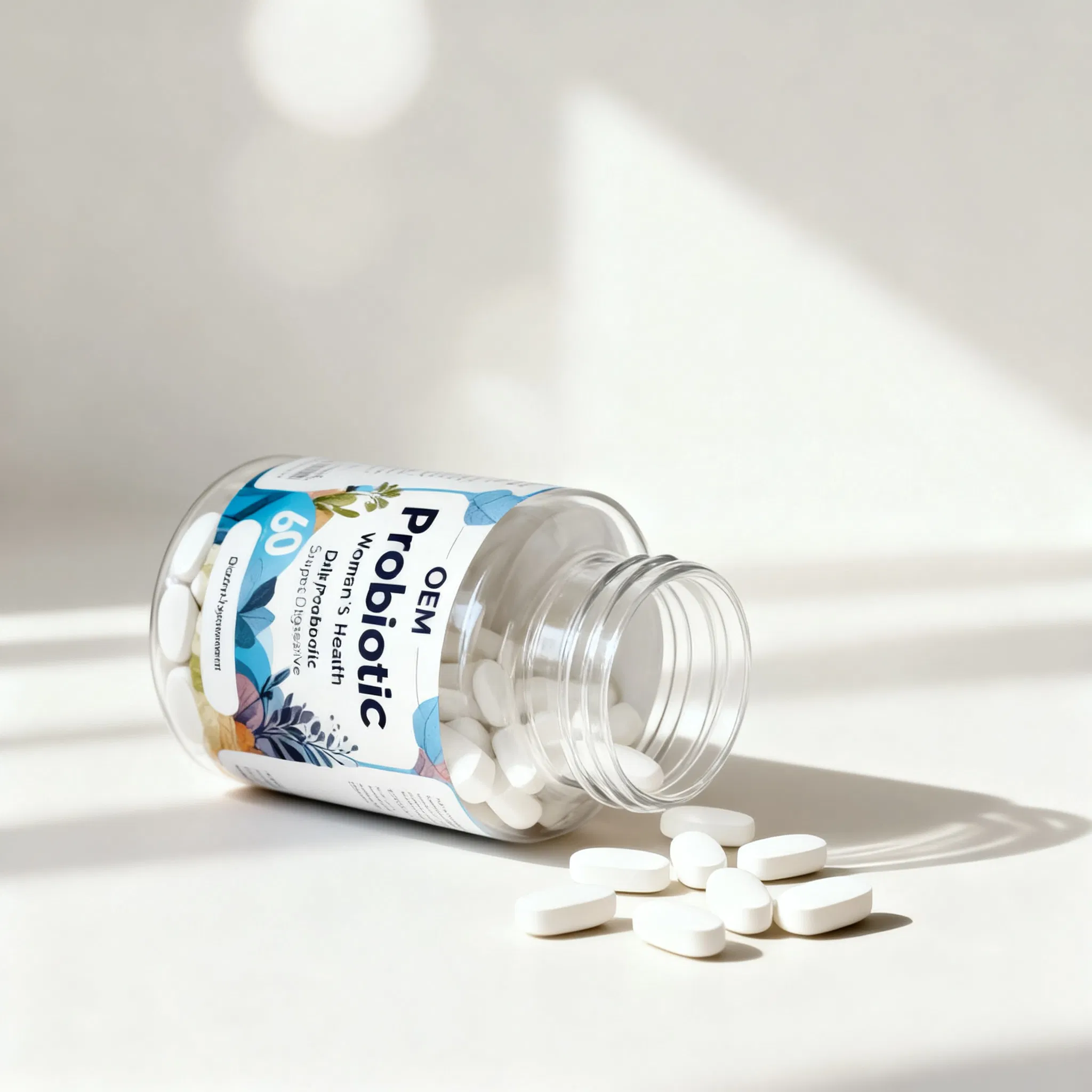 Probiotic Tablets for Immune Support Daily Microbiome Balance Wholesale OEM Healthcare Product