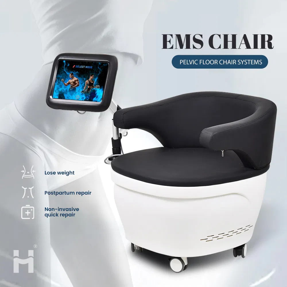 Pelvic Floor Machine EMS Muscle Kegel Exerciser Repair Postpartum Incontinence Pelvic Floor Chair for Sculpting Muscle